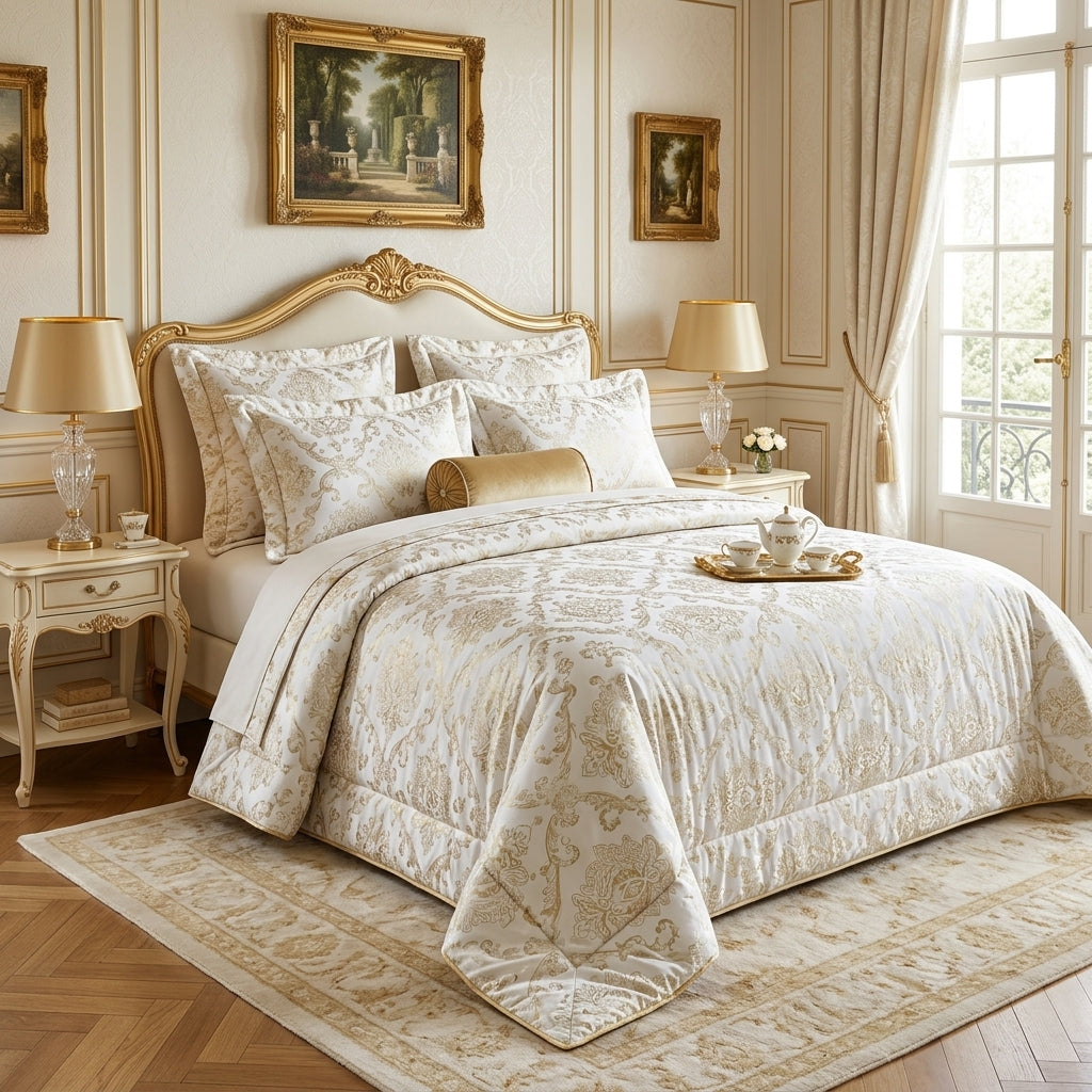 Couvre-lit jardin de velours – 240x220 cm