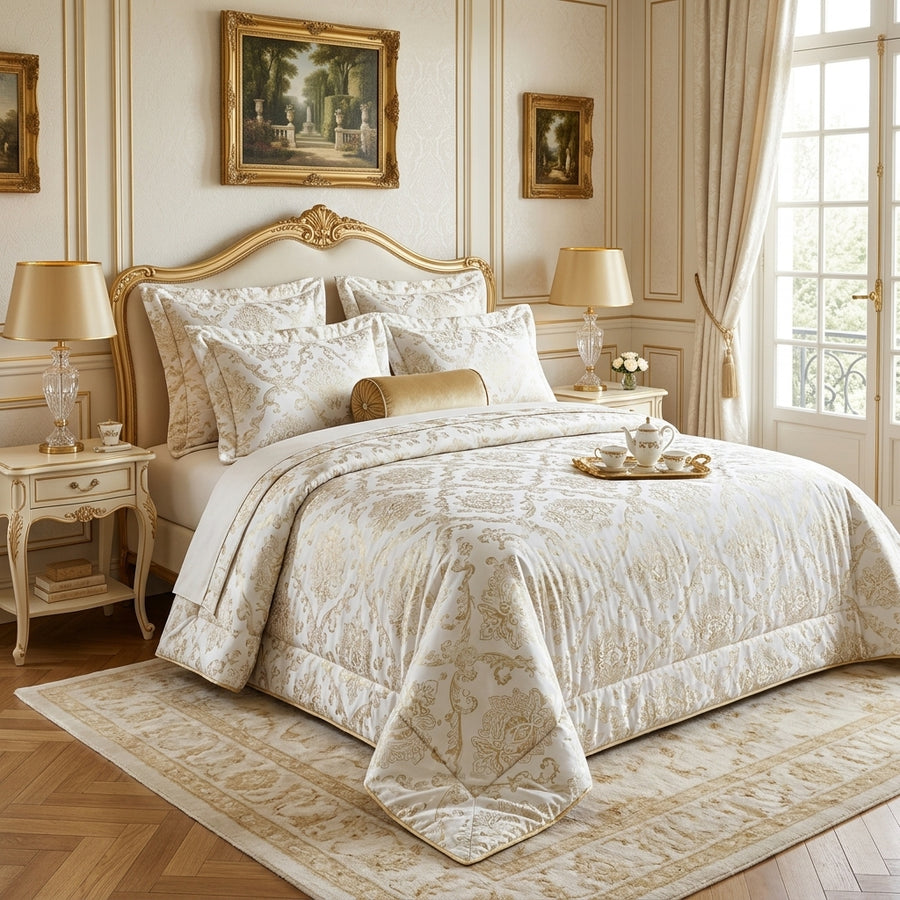 Couvre-lit jardin de velours – 240x220 cm