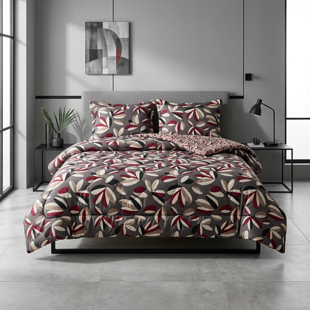 Couvre-lit Urban Carmin – 240x220 cm
