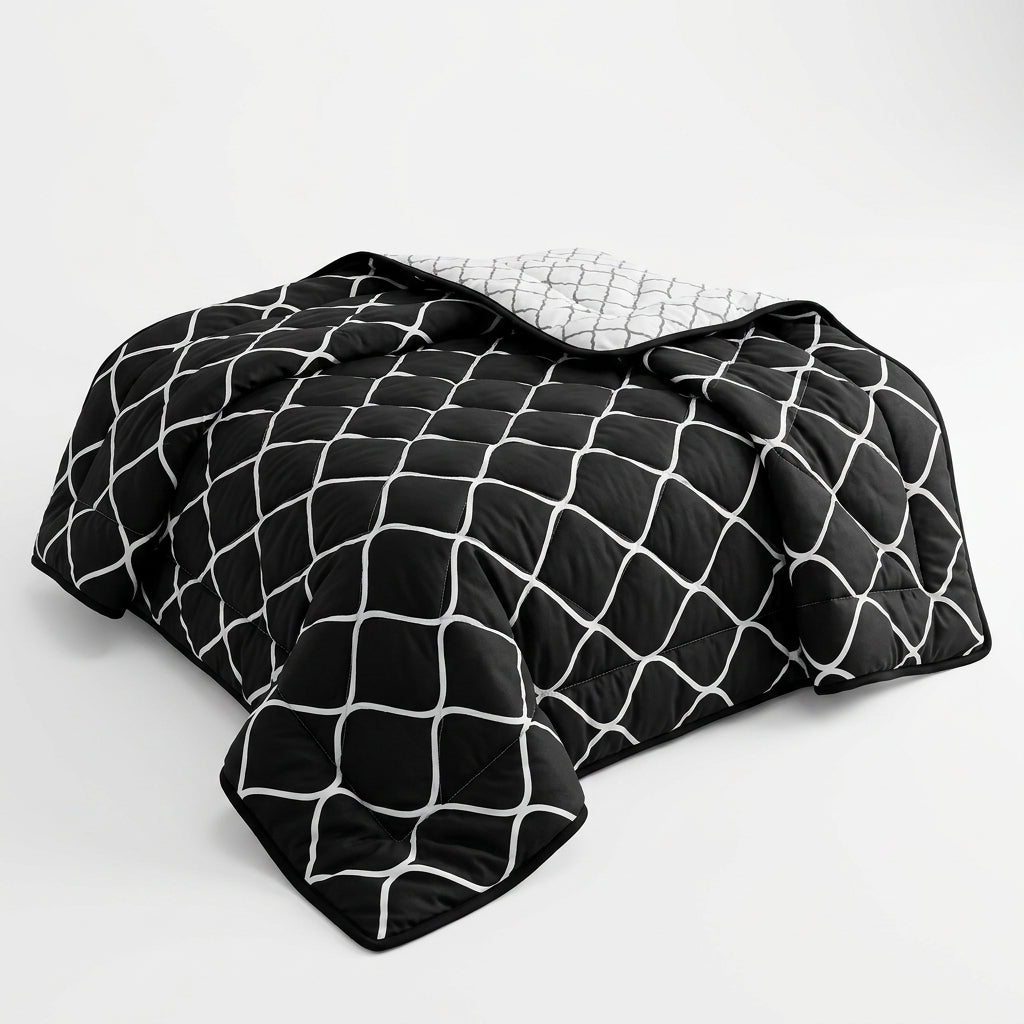 Couvre-lit Graphite Noir– 240x220 cm
