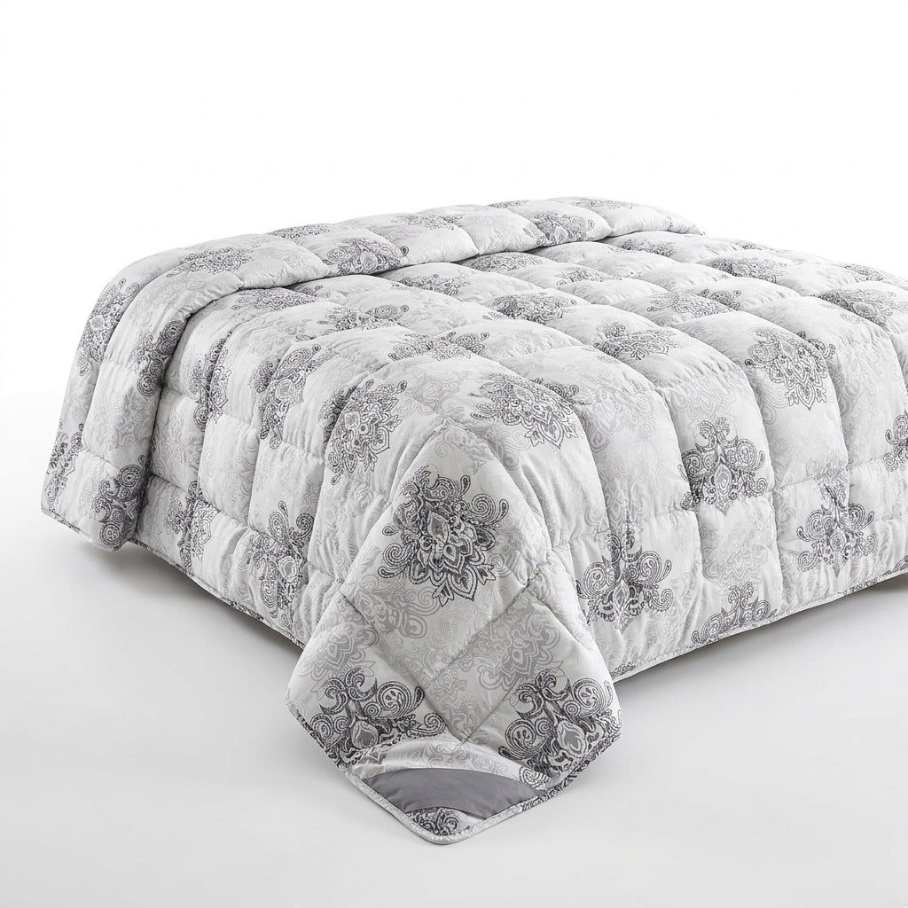 Couvre-lit Gris Imperial – 240x220 cm