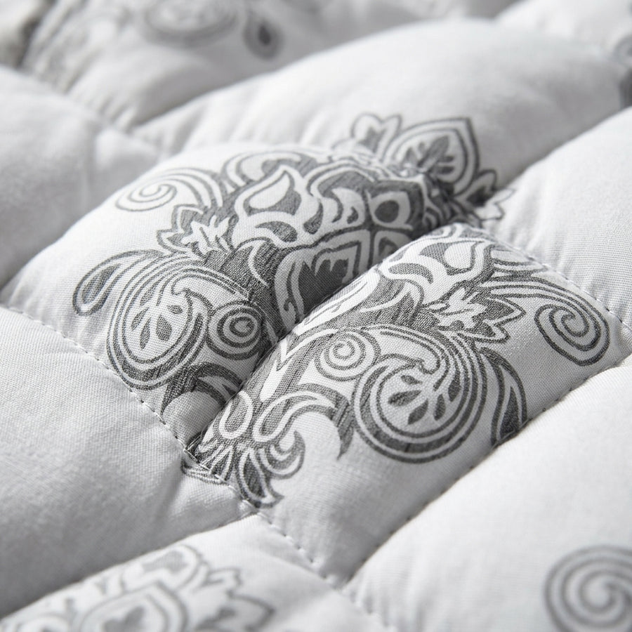 Couvre-lit Gris Imperial – 240x220 cm