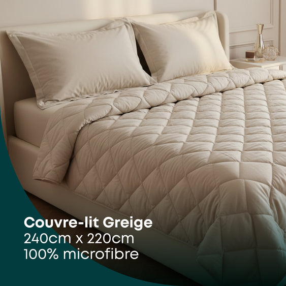 Couvre lit Élégance Intemporelle – Collection Veleria Home