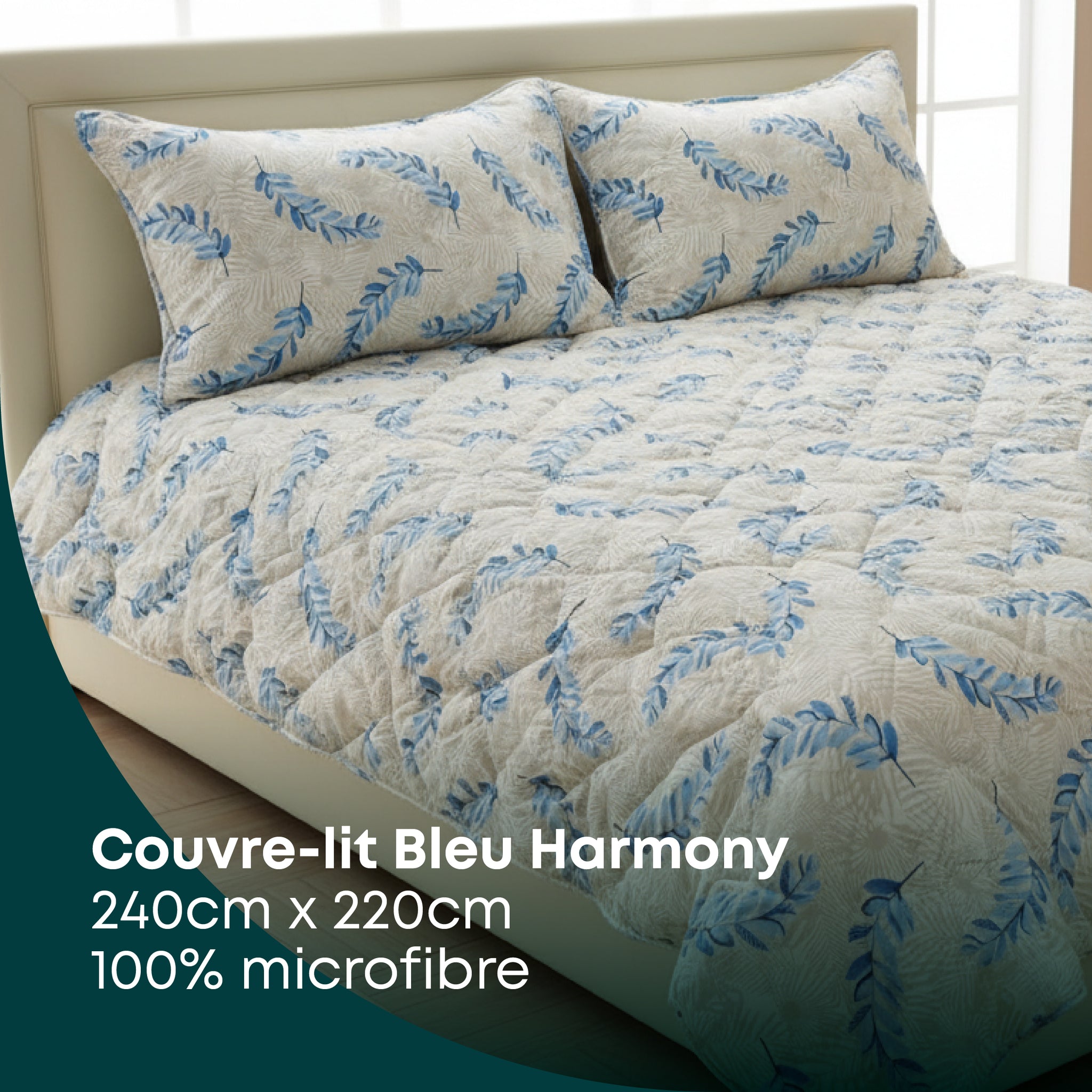 Couvre lit Élégance Intemporelle – Collection Veleria Home